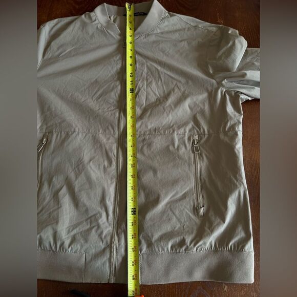 Zara || Men’s Khaki Tan Full Zip Daily Outdoor Lightweight Bomber Jacket XXL - Picture 5 of 7